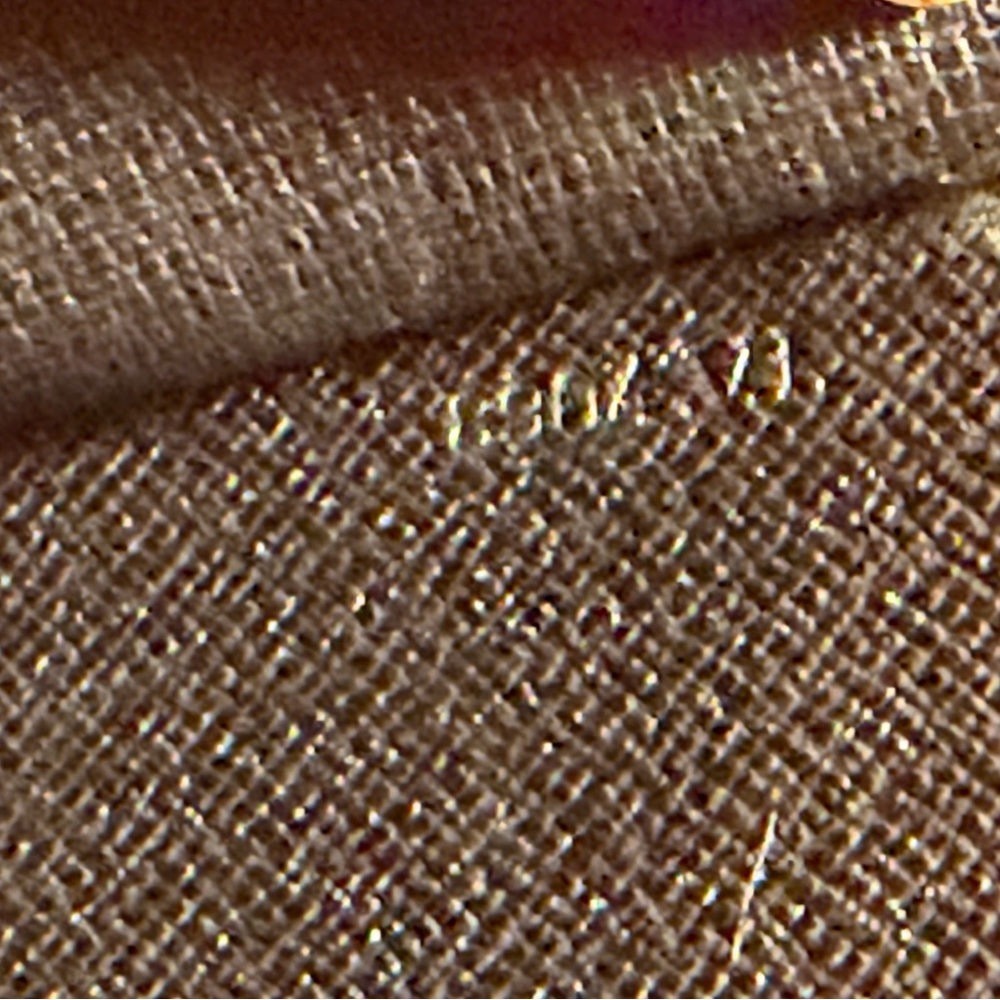Louis Vuitton Red ART DECO Epi Leather Clutch with Gold Chain SO PRETTY ❤️ - Picture 9 of 14